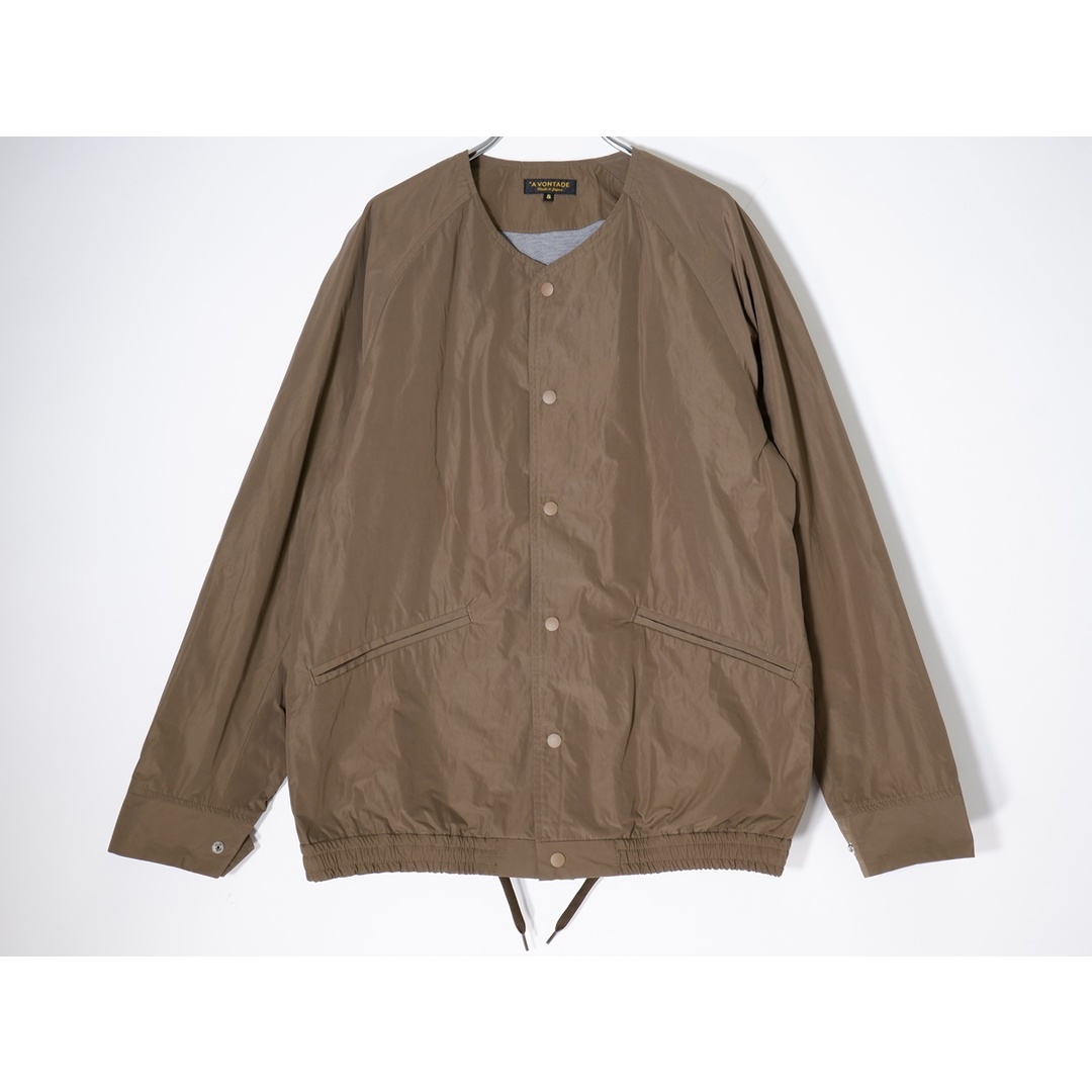 A VONTADEアボンタージ No Collar Coach Jacketノーカラーコーチ A VONTADEアボンタージ No Collar Coach Jacketノーカラーコーチ