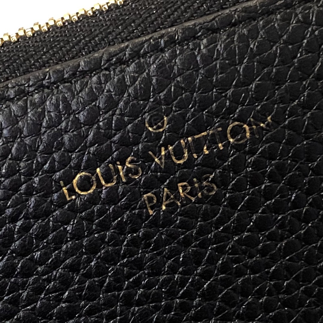 【Louis vuitton】ポルトフォイユ・コメット 長財布 ノワール 黒系