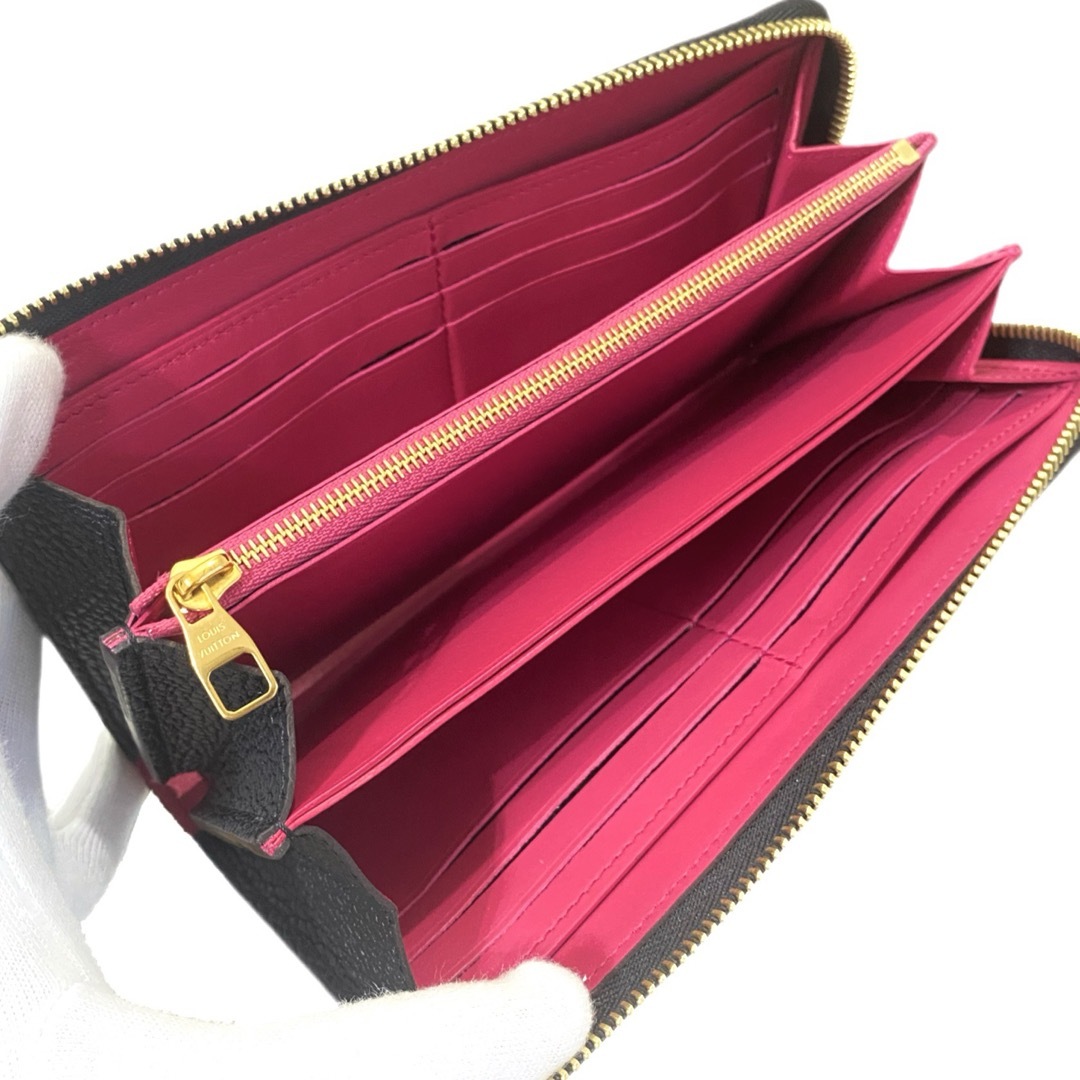 【Louis vuitton】ポルトフォイユ・コメット 長財布 ノワール 黒系