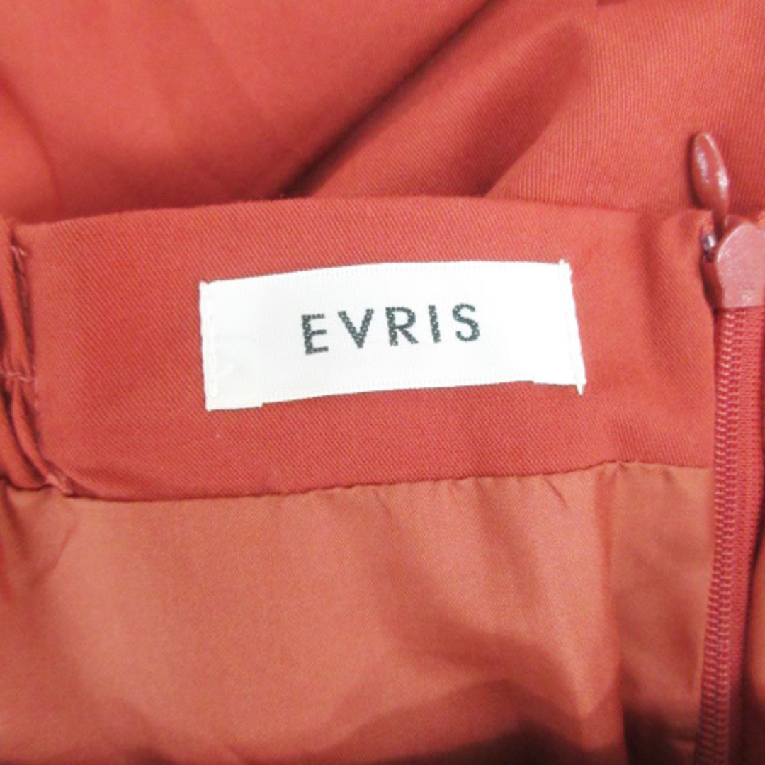 EVRIS(エヴリス)のエヴリス EVRIS ワイドパンツ アンクル丈 レース M レッド 赤 レディースのパンツ(その他)の商品写真