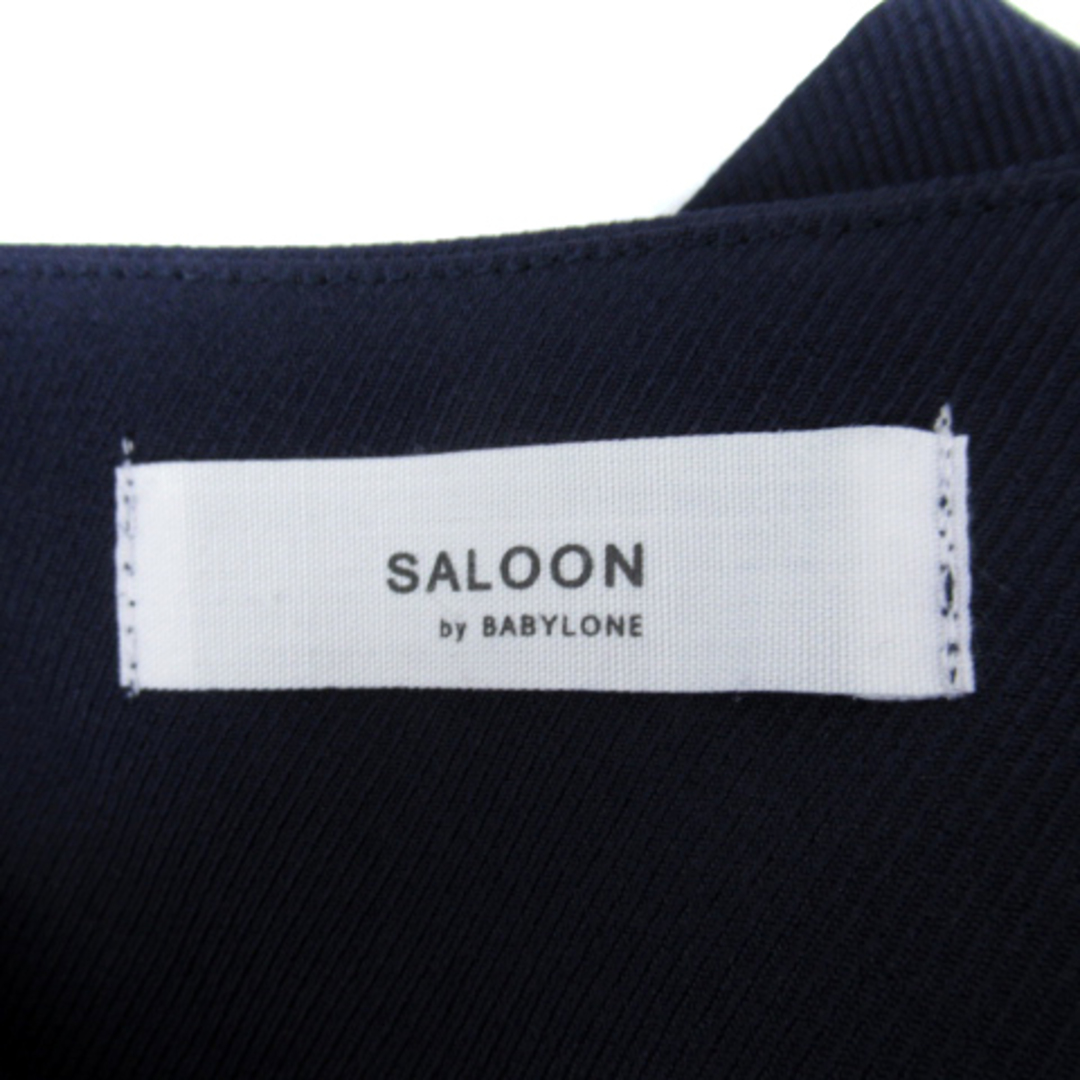 BABYLONE(バビロン)のバビロン SALOON カットソー 長袖 スリットネック オーバーサイズ 38 レディースのトップス(カットソー(長袖/七分))の商品写真