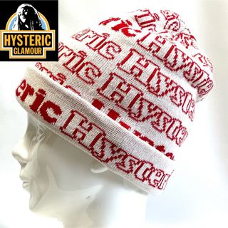 HYSTERIC GLAMOUR - HYSTERIC GLAMOUR LOGOニットキャップの通販 by