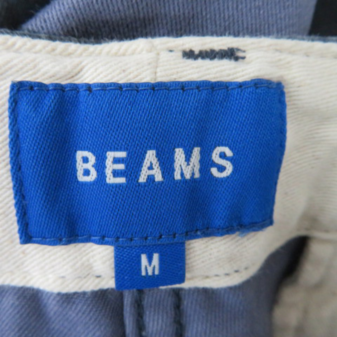 BEAMS(ビームス)のビームス ショートパンツ ハーフパンツ 短パン 迷彩柄 カモフラ柄 M 紺 メンズのパンツ(ショートパンツ)の商品写真