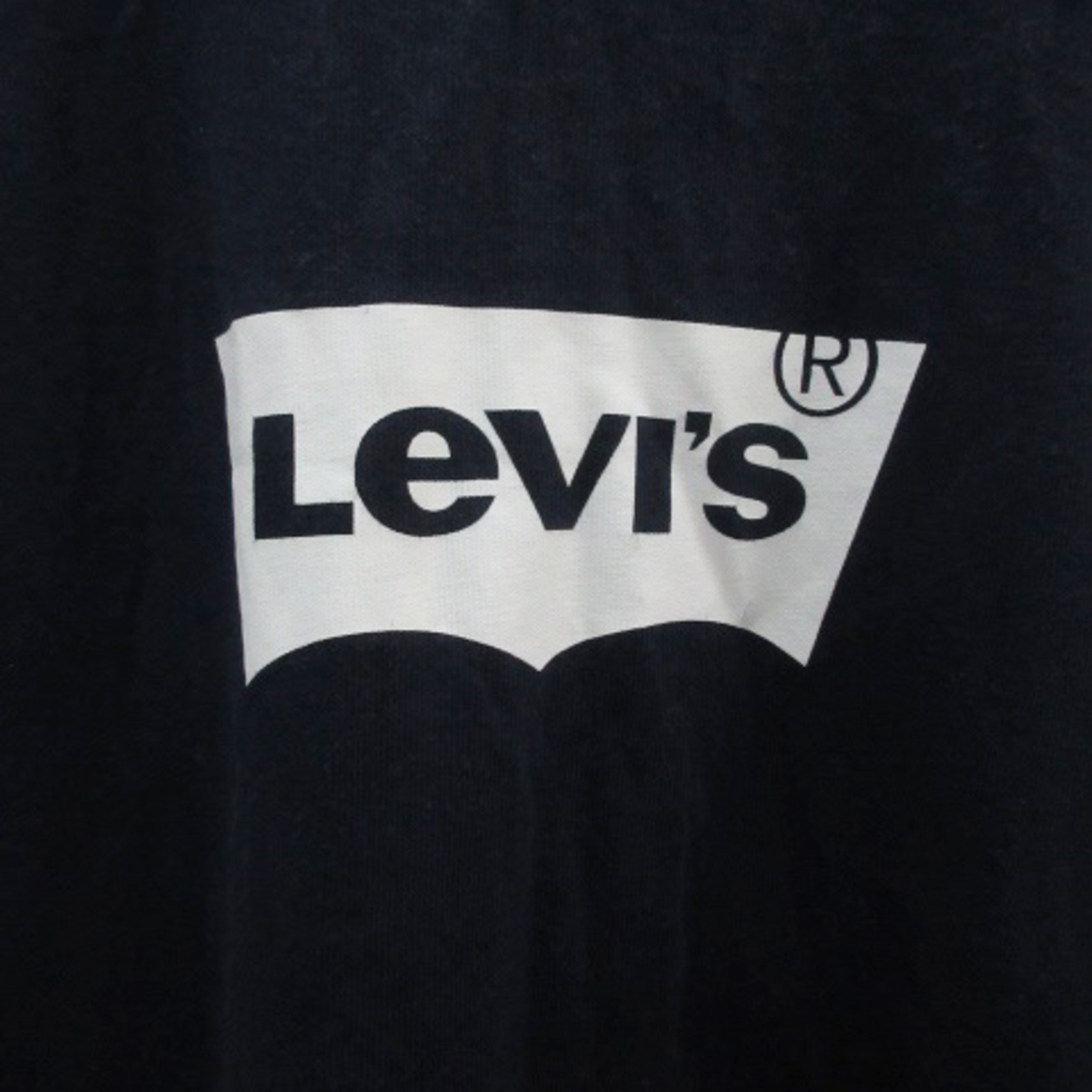 Levi's(リーバイス)のリーバイス Tシャツ カットソー 半袖 ラウンドネック ロゴプリント XL 紺 メンズのトップス(Tシャツ/カットソー(半袖/袖なし))の商品写真