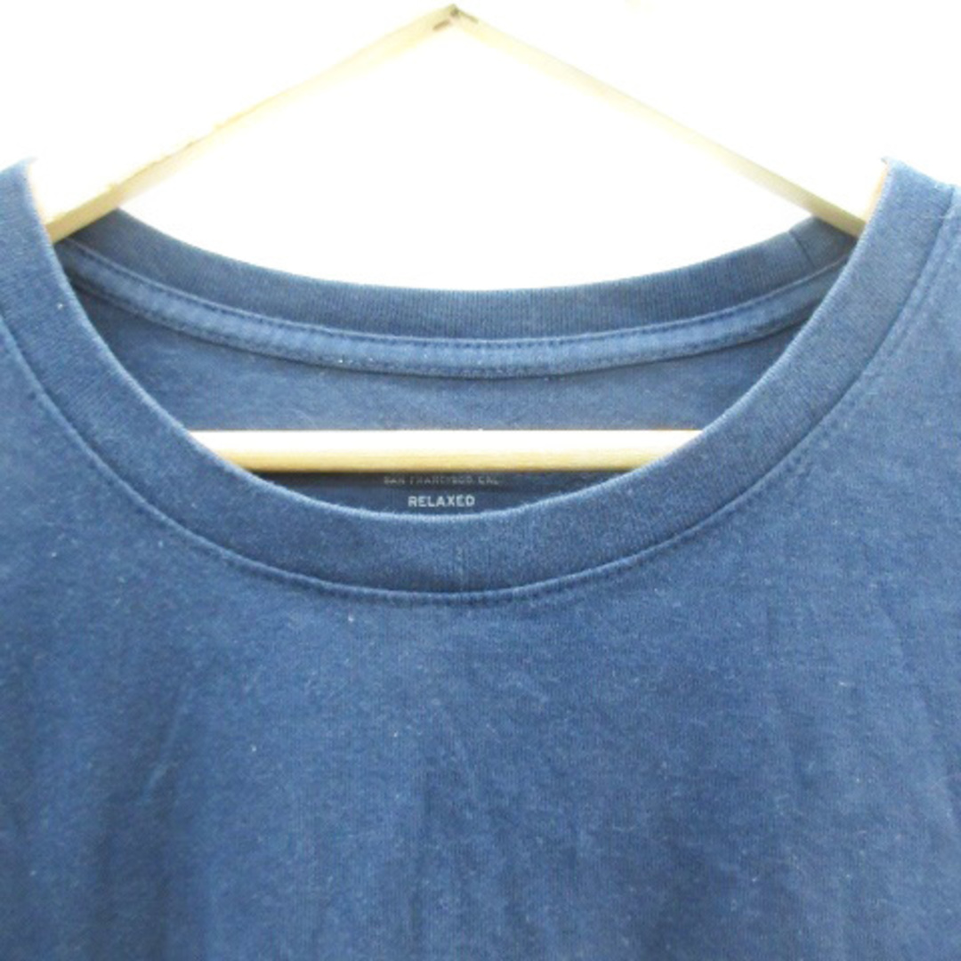 Levi's(リーバイス)のリーバイス Tシャツ カットソー 半袖 ラウンドネック ロゴプリント XL 紺 メンズのトップス(Tシャツ/カットソー(半袖/袖なし))の商品写真