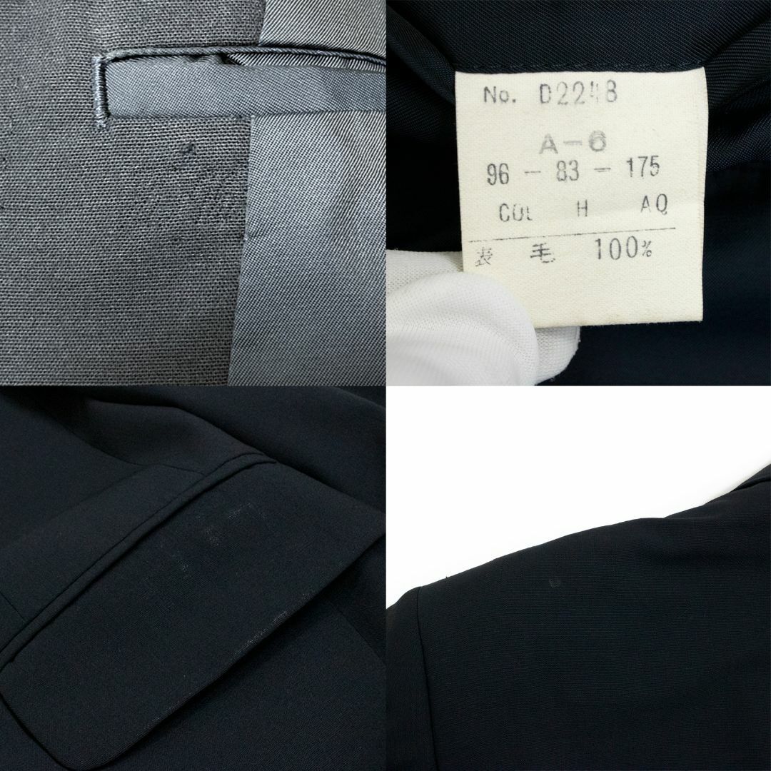 【全額返金保証・送料無料】ディオールのスーツ・正規品・良品・フォーマル・黒色 9