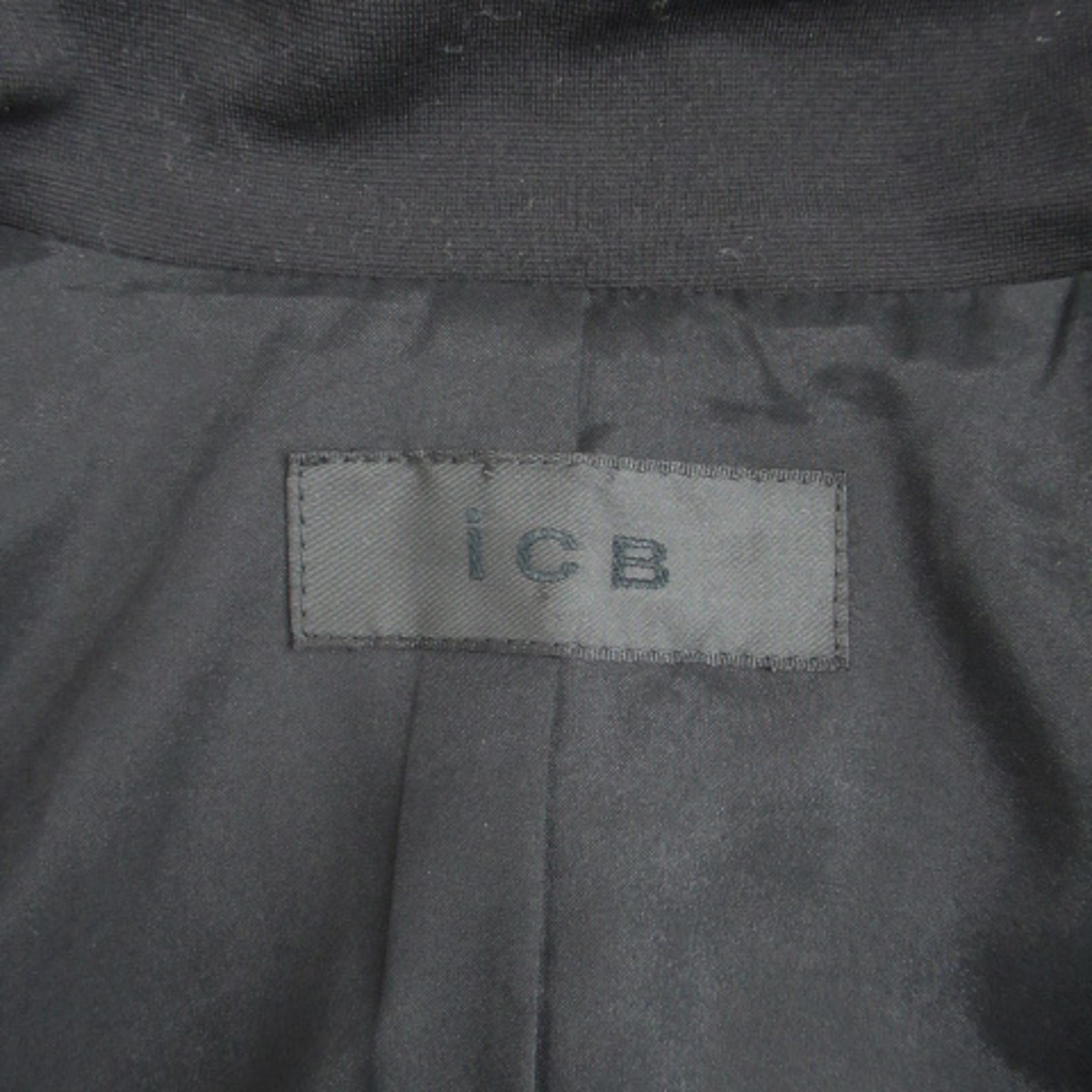 アイシービー iCB テーラードジャケット ミドル丈 シングルボタン 9 黒 3