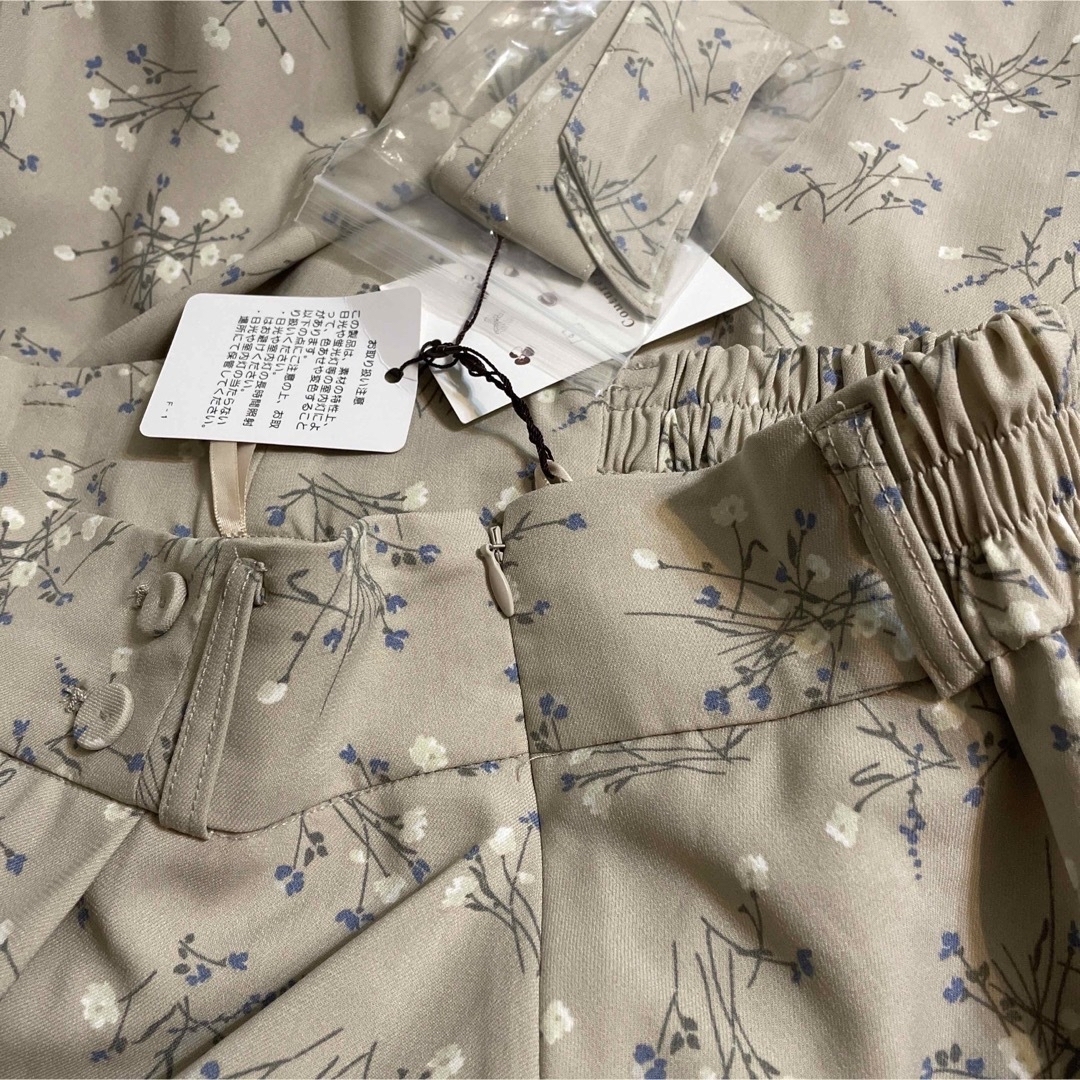 Couture Brooch(クチュールブローチ)のクチュールブローチ　ロングフレアースカート　新品未使用 レディースのスカート(ロングスカート)の商品写真