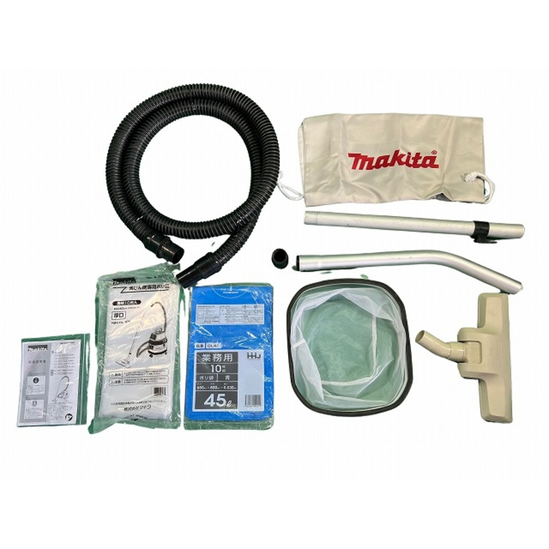 ☆比較的綺麗☆makita マキタ 100V 乾湿両用 集じん機 VC0820 ホース＋付属品付 集塵容量8L 吸水量6L 業務用 集塵機 掃除機 71705