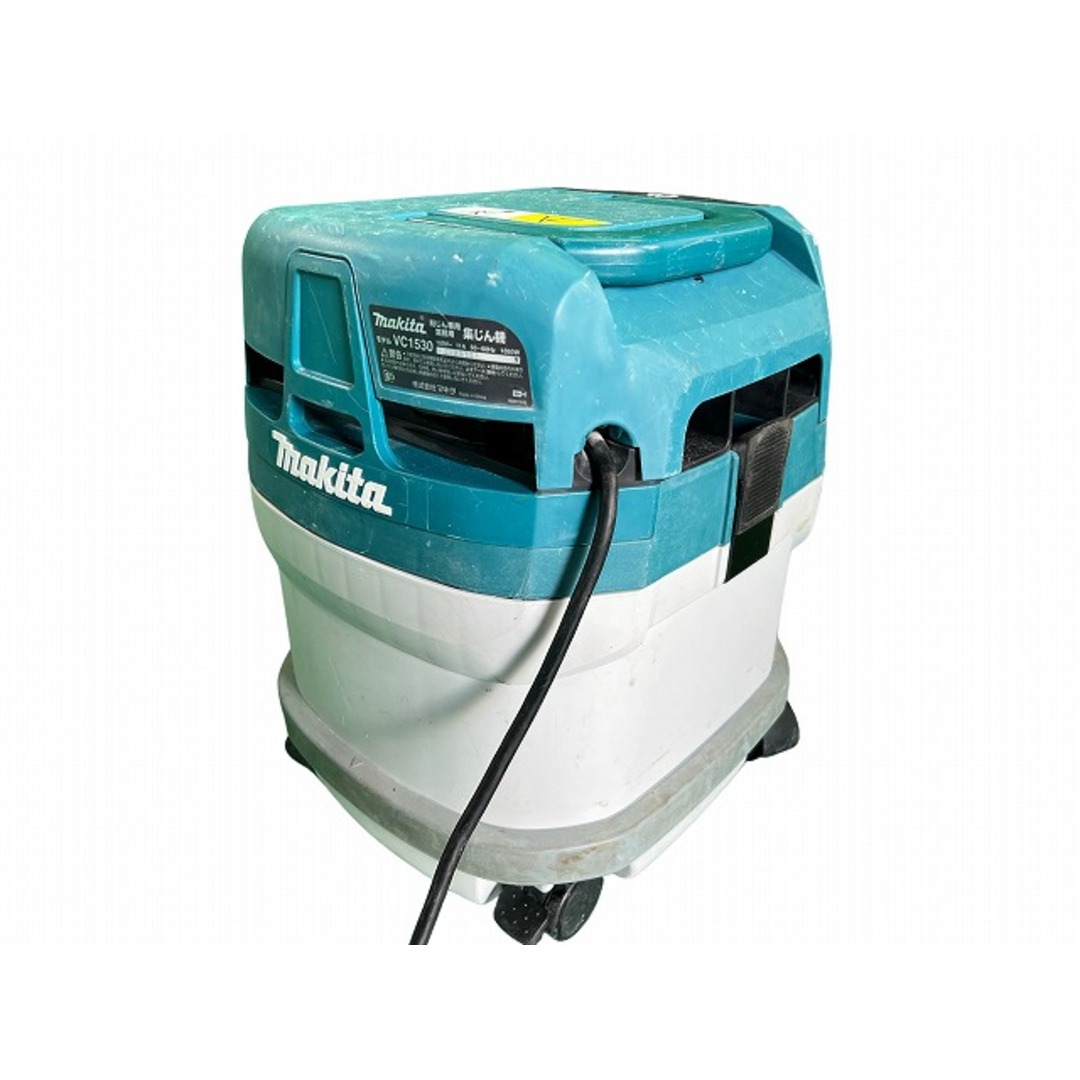 ☆品☆makita マキタ 100V 集じん機 VC1530 ホース付 15L/15リットル 粉じん専用 掃除機 集塵機 72302