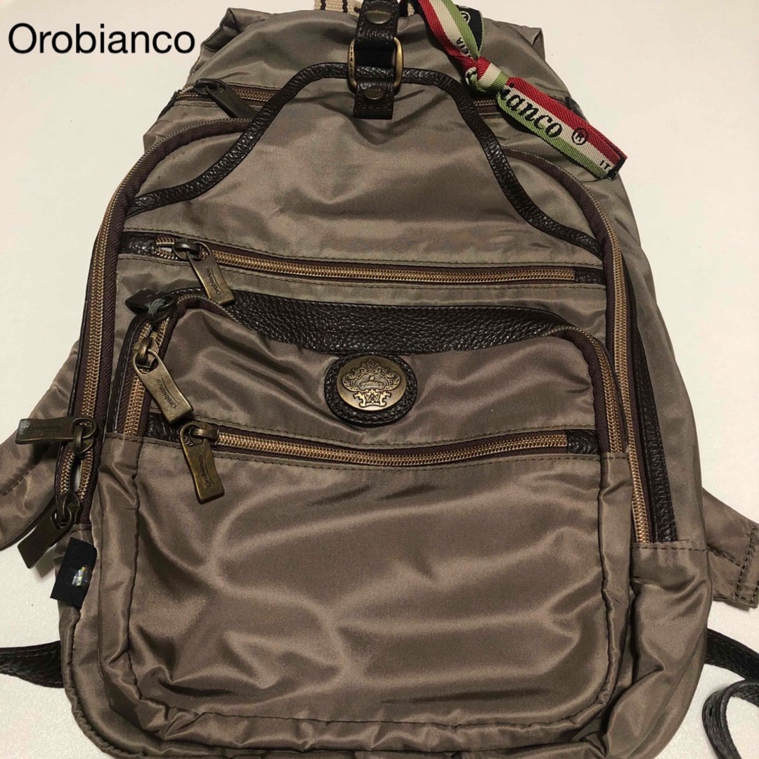 美品 Orobianco バックパック リュック ブラック