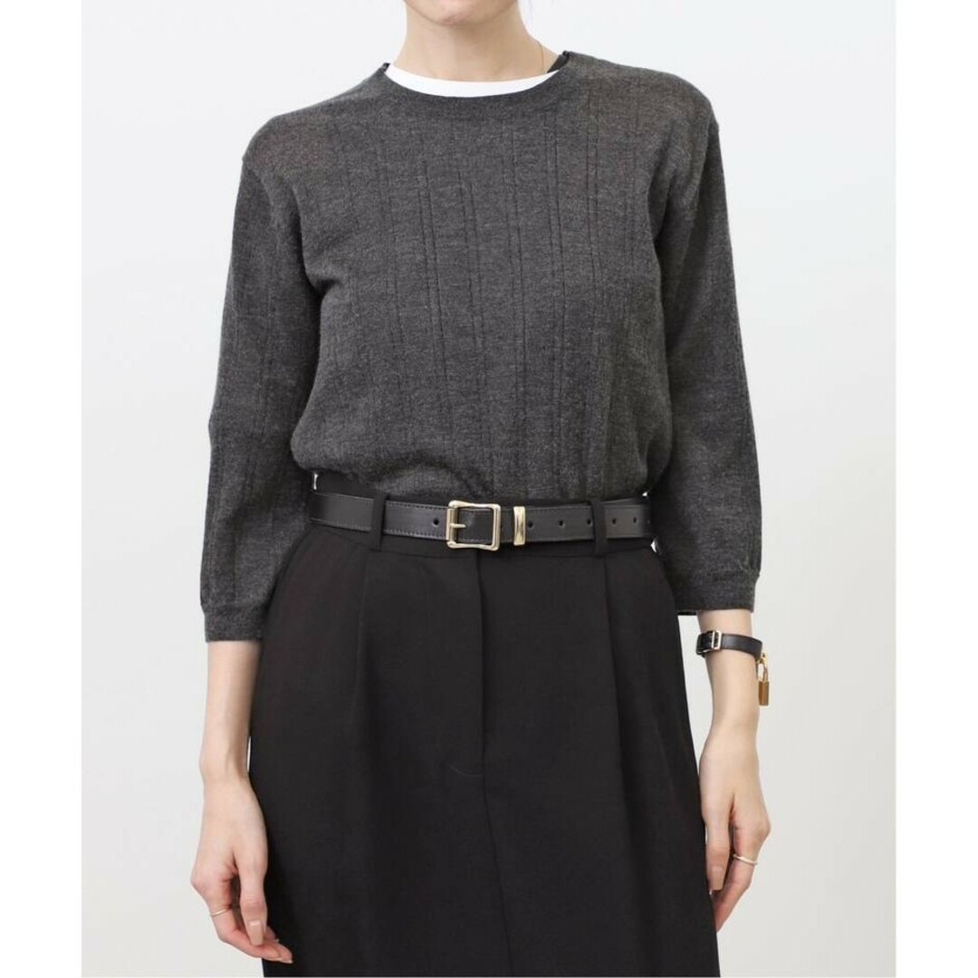 L'Appartement DEUXIEME CLASSE(アパルトモンドゥーズィエムクラス)のL'AppartementCashmere Silk Knit Pullov レディースのトップス(ニット/セーター)の商品写真