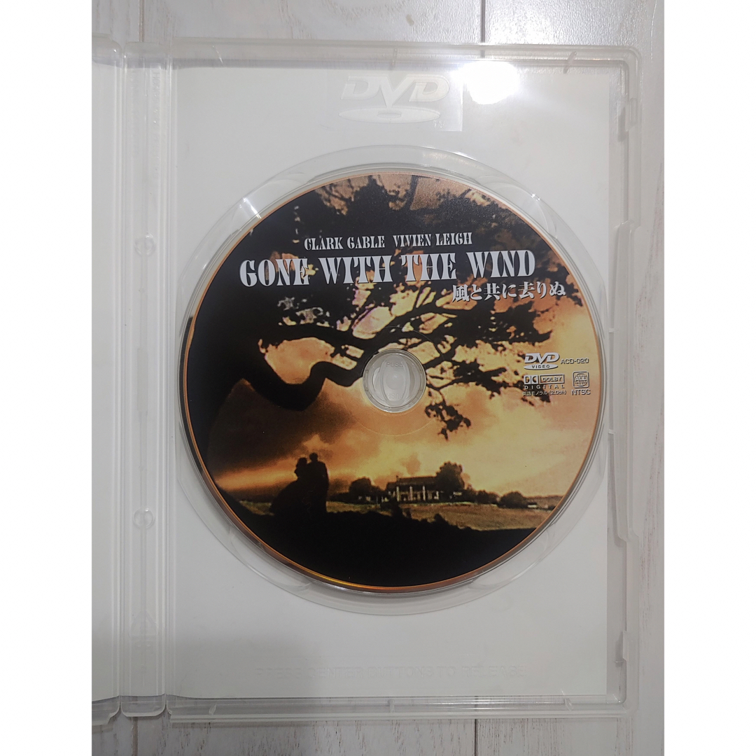 風と共に去りぬ　DVD★GONE WITH THE WIND★ヴィヴィアンリー エンタメ/ホビーのDVD/ブルーレイ(外国映画)の商品写真