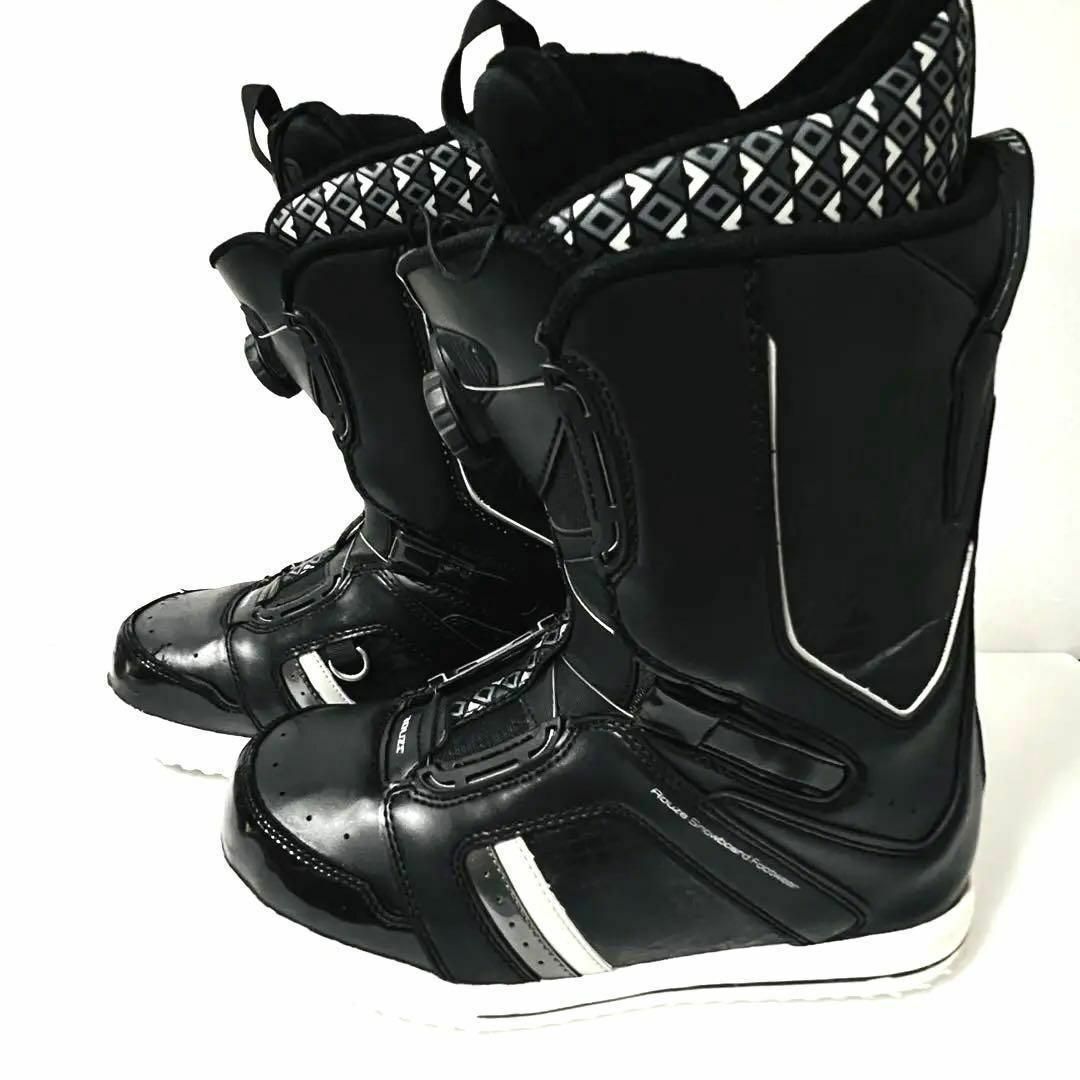 28cm スノーボード　ブーツ　初心者　黒色ブラック　BoAボアダイヤル式