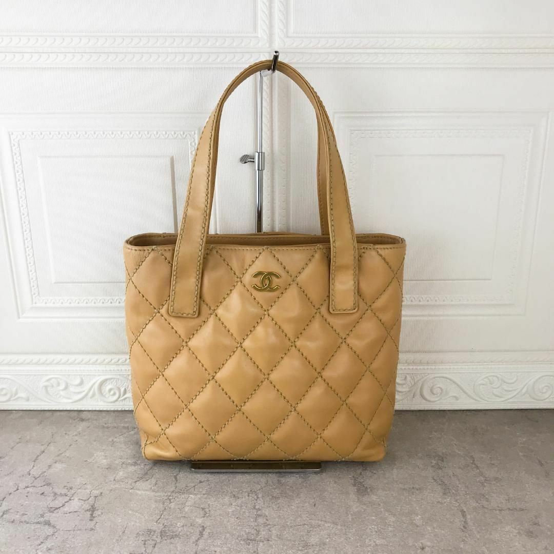 CHANEL - 美品❤️正規品❤️シャネル ワイルドステッチ トートバッグ