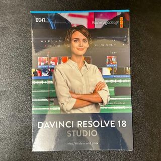 ブラックマジック(Blackmagicdesign)の【UH54様専用】【未開封】davinci resolve18 ライセンスキー版(PC周辺機器)