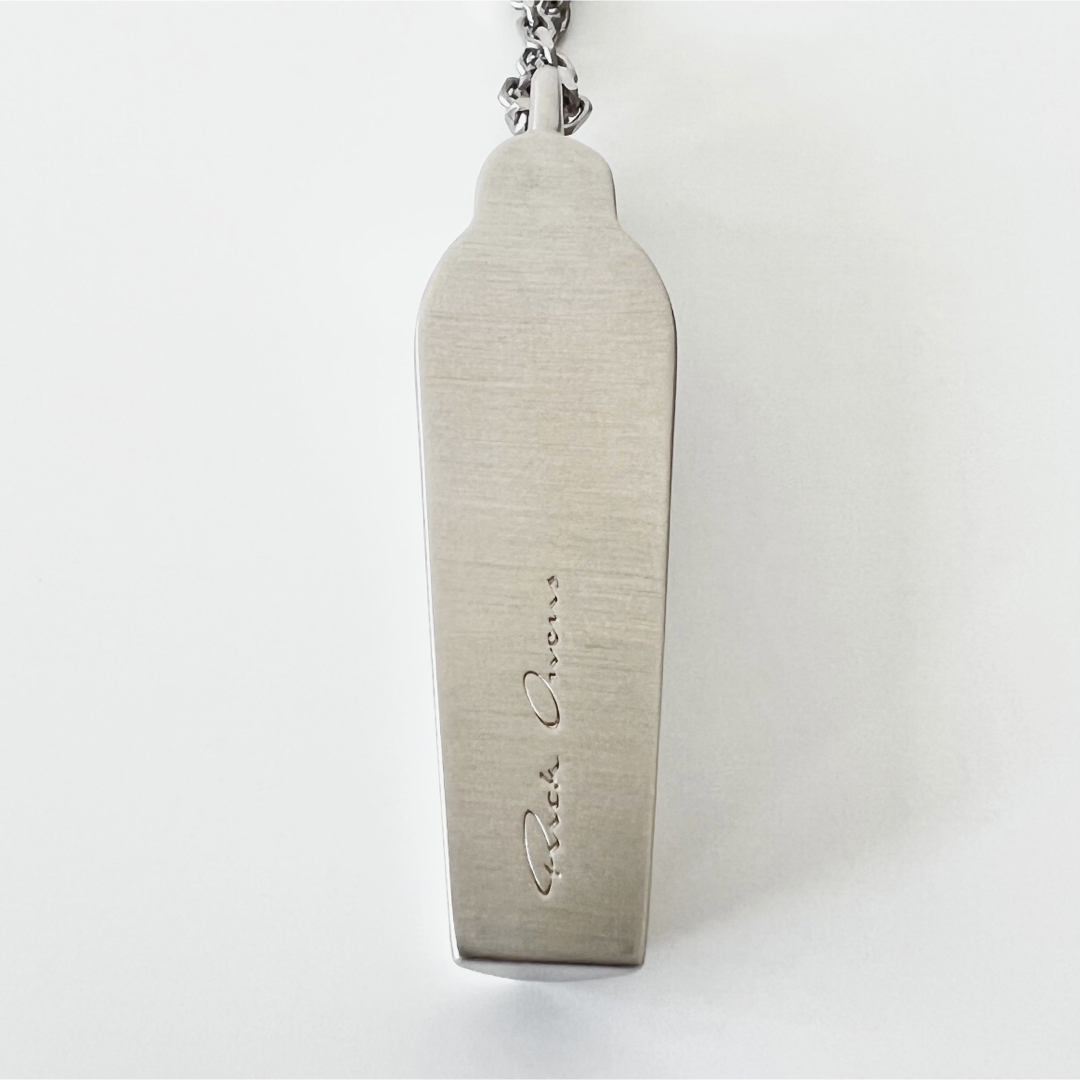 Rick Owens(リックオウエンス)の新品　RICK OWENS Sarcophagus Charm ネックレス メンズのアクセサリー(ネックレス)の商品写真