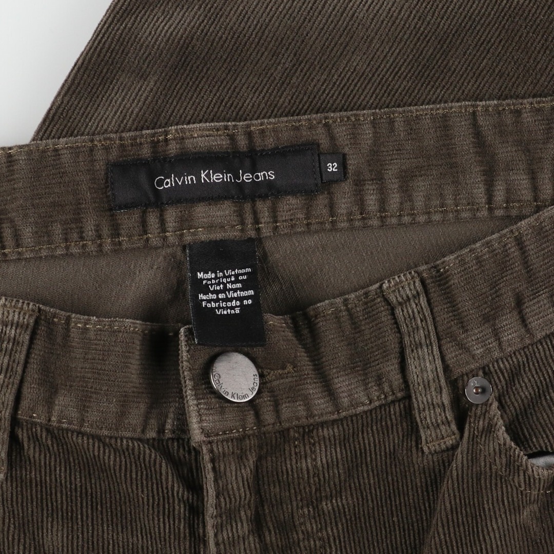 Calvin Klein(カルバンクライン)の古着 カルバンクライン Calvin klein JEANS コーデュロイパンツ メンズw34 /eaa384251 メンズのパンツ(その他)の商品写真