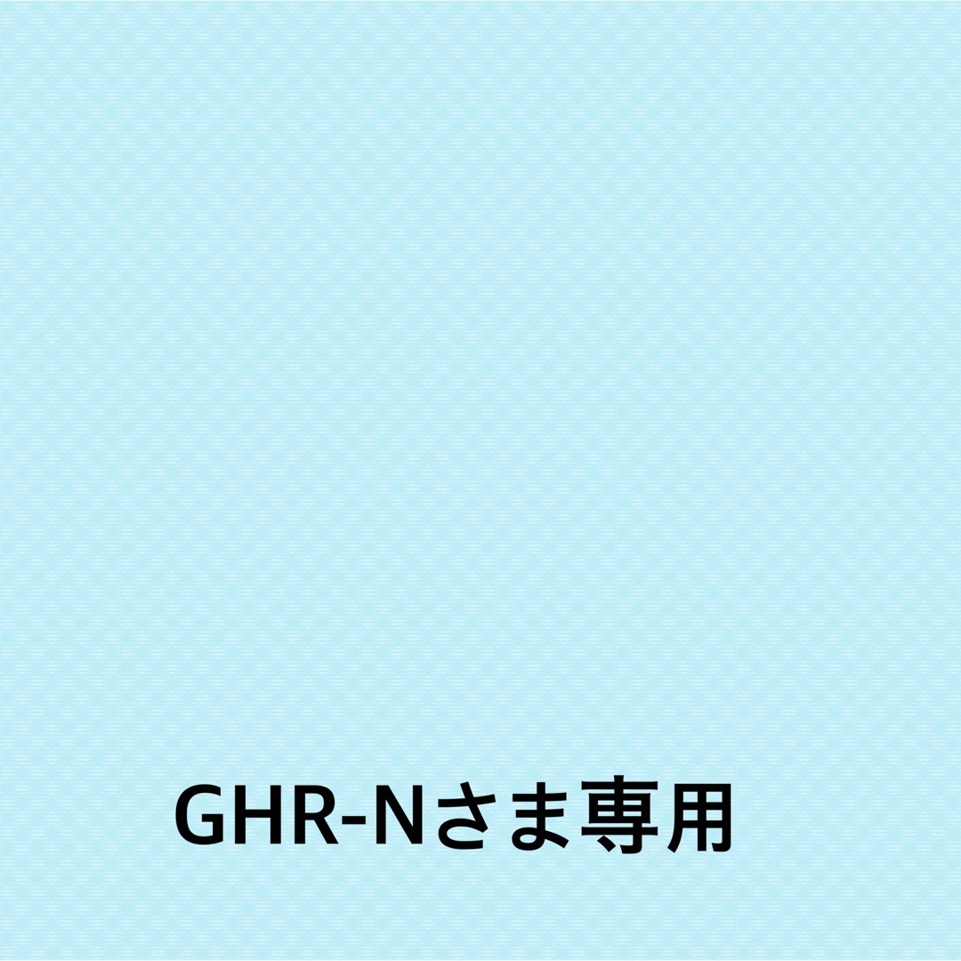 GHR-Nさま専用