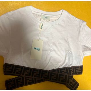 フェンディ(FENDI)のFENDI クロップドTシャツ(Tシャツ(半袖/袖なし))