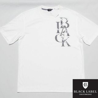 【新品未使用】ブラックレーベルクレストブリッジ ロゴグラフィック半袖Tシャツ M