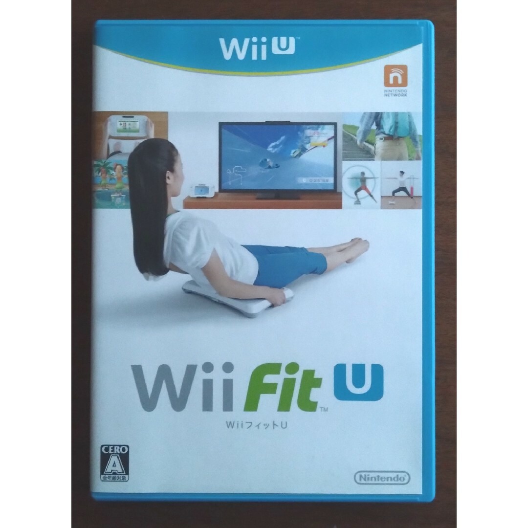 Wii U(ウィーユー)の【美品】Wii Fit U バランスWiiボード + フィットメーターセット エンタメ/ホビーのゲームソフト/ゲーム機本体(家庭用ゲームソフト)の商品写真