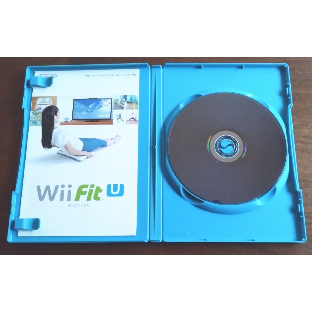 Wii U(ウィーユー)の【美品】Wii Fit U バランスWiiボード + フィットメーターセット エンタメ/ホビーのゲームソフト/ゲーム機本体(家庭用ゲームソフト)の商品写真