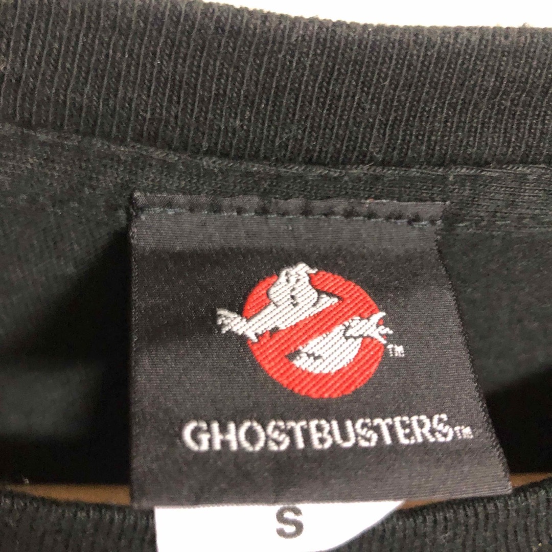 【古着】GHOST BUSTERS 半袖Tシャツ　ブラックsサイズ　映画T sサ メンズのトップス(Tシャツ/カットソー(半袖/袖なし))の商品写真