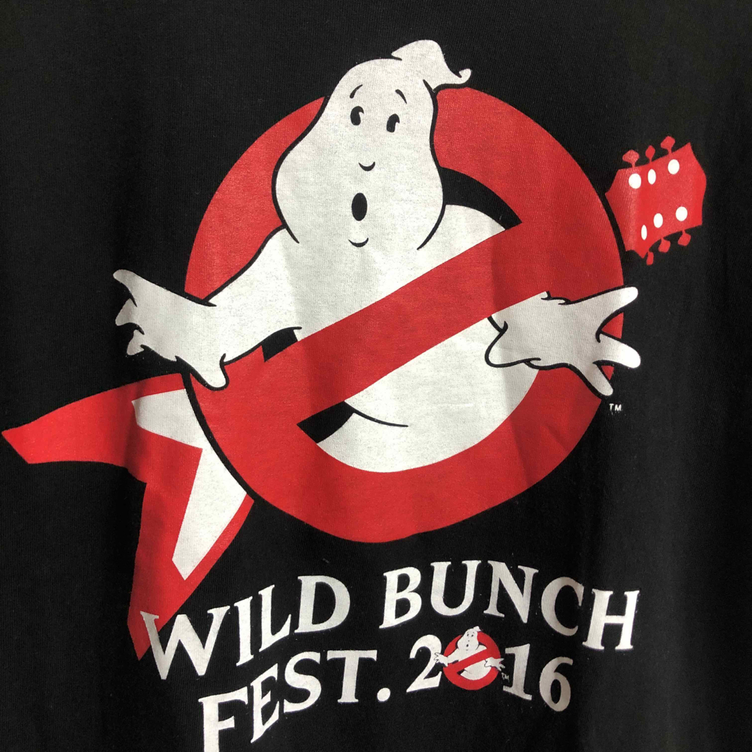 【古着】GHOST BUSTERS 半袖Tシャツ　ブラックsサイズ　映画T sサ メンズのトップス(Tシャツ/カットソー(半袖/袖なし))の商品写真