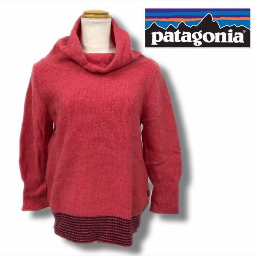 【送料無料】patagoniaパタゴニア ニット タートル S ピンク トップスbulluratoニット