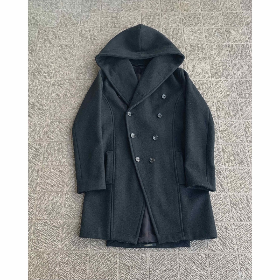 ato LAMB MELTON HOODED COAT 1