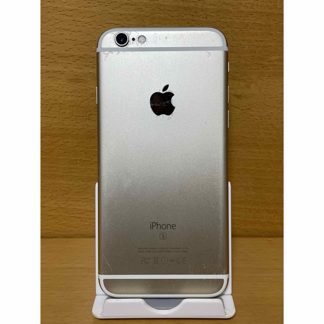 Apple - SIMフリー端末iPhone 6sゴールド64GBバッテリー良い の通販 by