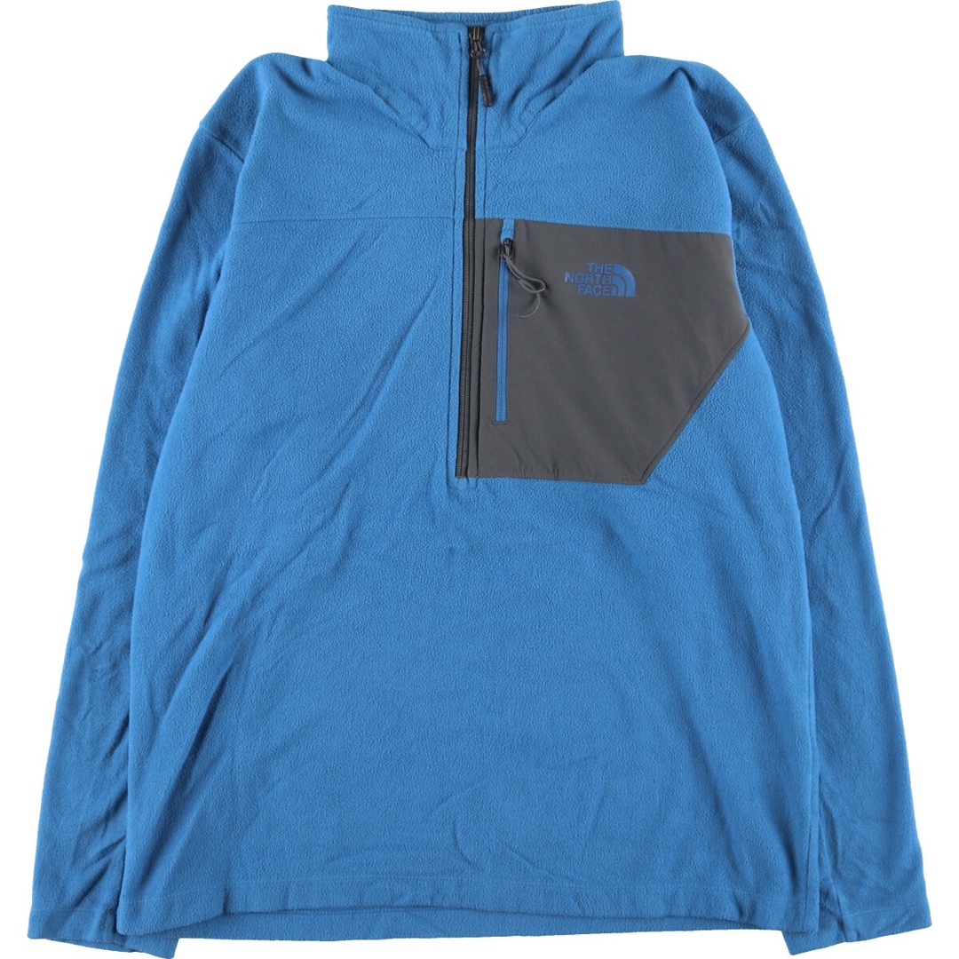 ザノースフェイス THE NORTH FACE ハーフジップ フリースプルオーバー メンズL /eaa384406