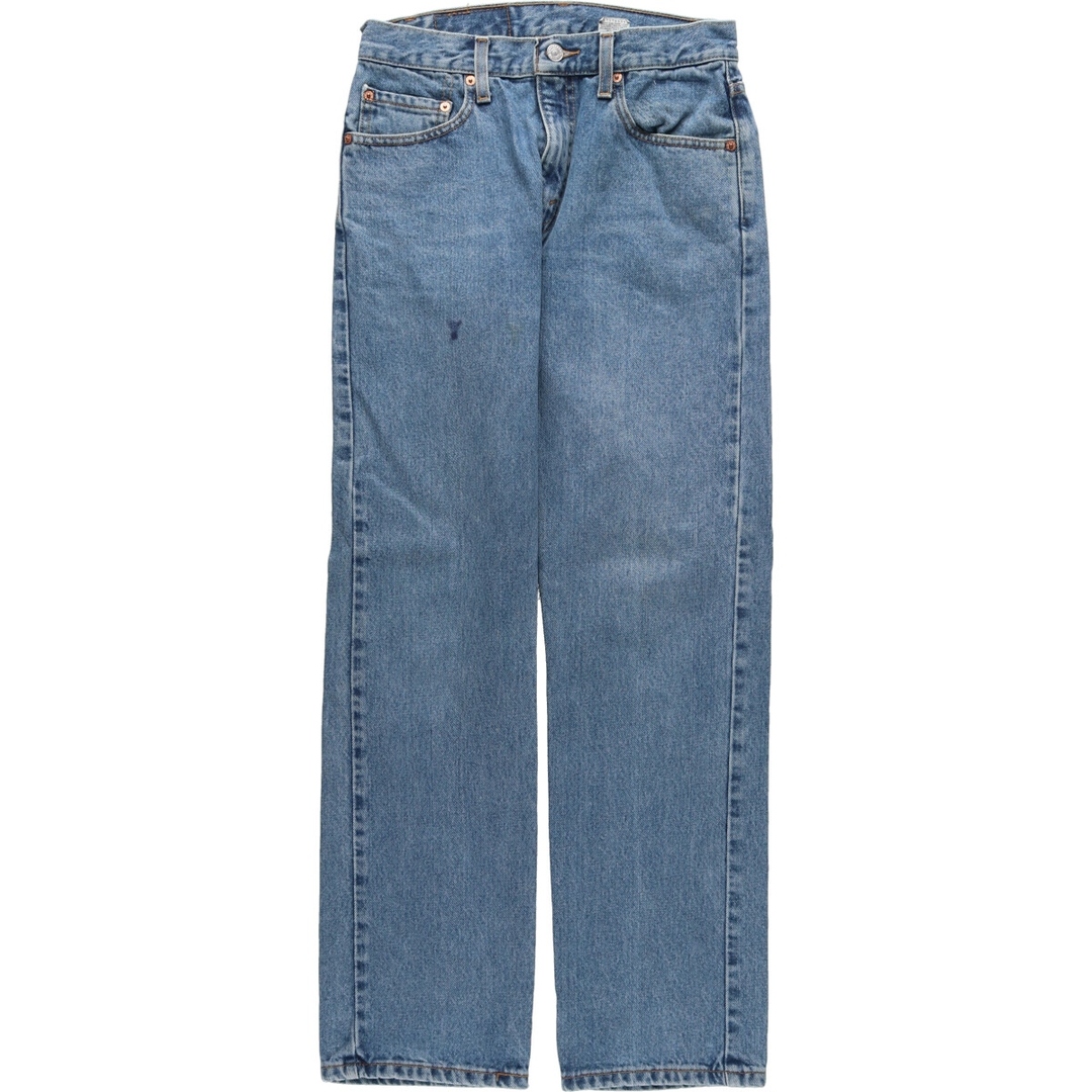 Levi's(リーバイス)の古着 リーバイス Levi's 505 REGULAR FIT STRAIGHT LEG テーパードデニムパンツ レディースL(w29) /eaa384592 レディースのパンツ(デニム/ジーンズ)の商品写真