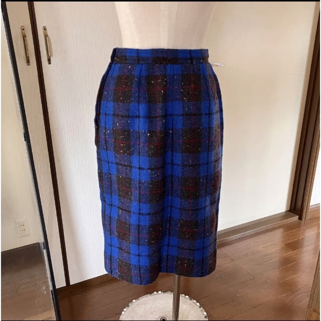 VALENTINO - イタリー製 80s Valentino missV チェックツイード VALENTINO - イタリー製 80s Valentino missV チェックツイード