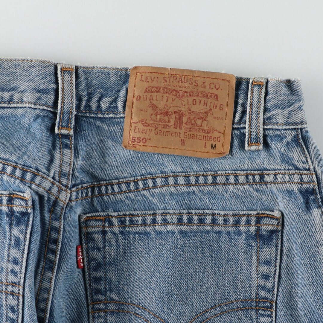 Levi's(リーバイス)の古着 リーバイス Levi's 550 RELAXED FIT TAPERED LEG テーパードデニムパンツ レディースL(w29) /eaa384593 レディースのパンツ(デニム/ジーンズ)の商品写真