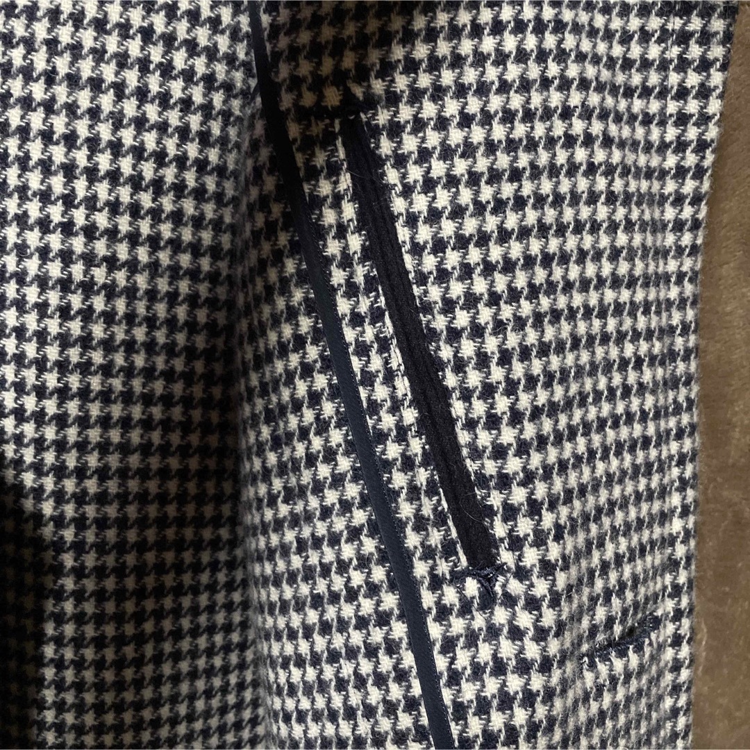 希少 未使用 HAVERSACK ハウンドトゥースチェックコート