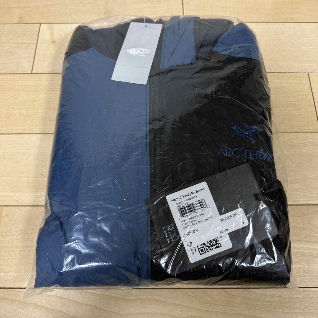 ARC'TERYX(アークテリクス)のARC'TERYX × BEAMS 別注 Atom LT Hoody Lサイズ メンズのジャケット/アウター(ナイロンジャケット)の商品写真