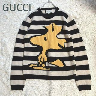 グッチ(Gucci)のGUCCI  コラボニット　スヌーピー　ボーダー(ニット/セーター)