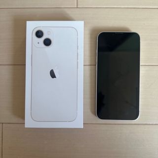 アイフォーン(iPhone)のApple iPhone 13 128GB スターライト SIMフリー(スマートフォン本体)