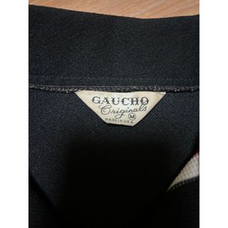 70s USA製 GAUCHO Originals 猫目ボタン ジャケット M