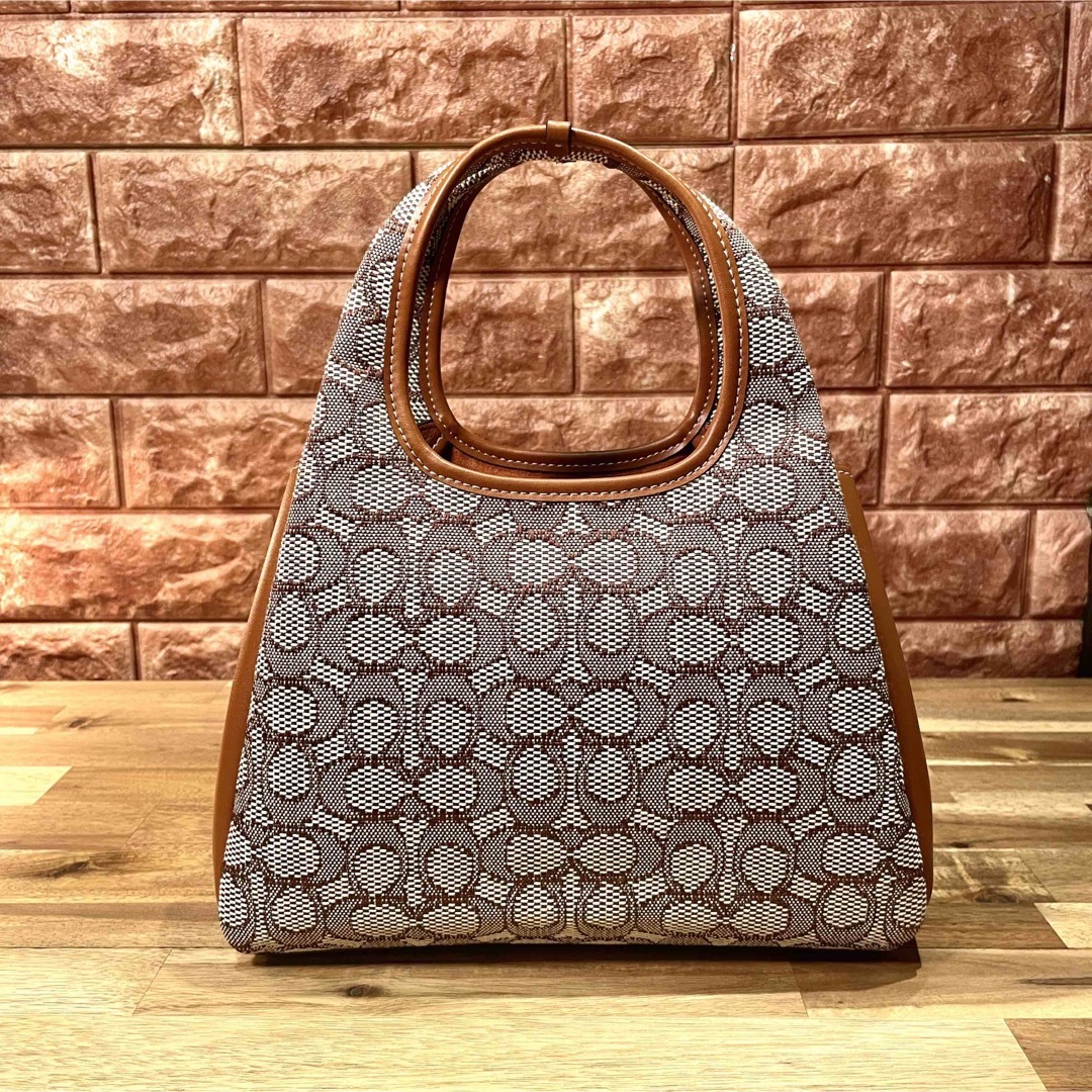 【新作】COACH ラナ ショルダーバッグ23 シグネチャージャガード