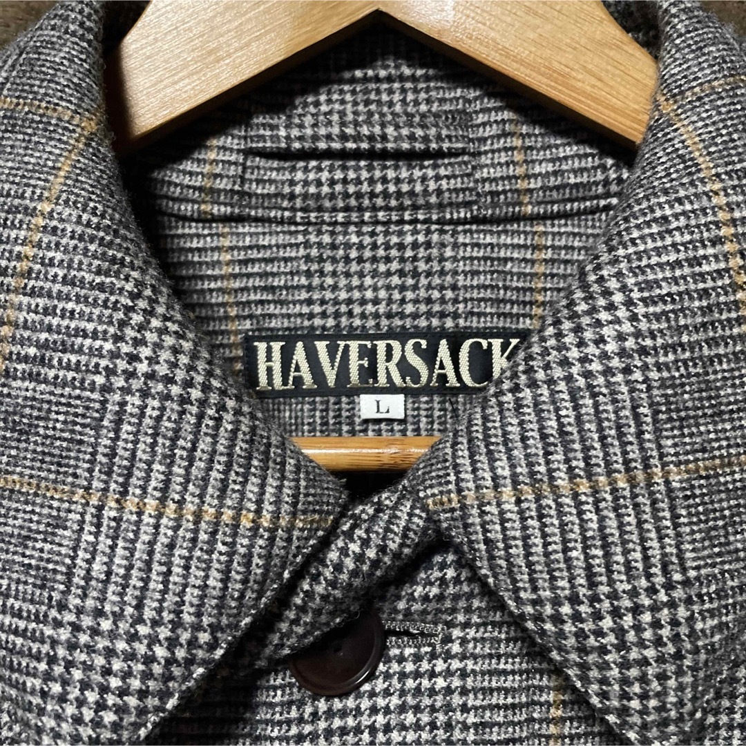 HAVERSACK(ハバーサック)の極希少 未使用 HAVERSACK ウールカシミヤステンカラーコート メンズのジャケット/アウター(ステンカラーコート)の商品写真