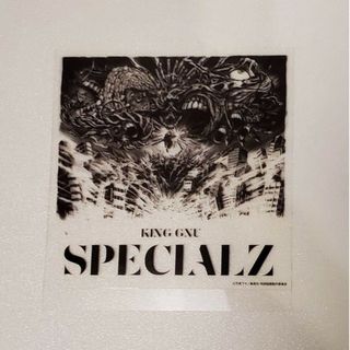 KingGnu「SPECIALZ」先着特典 オリジナルステッカー(ミュージシャン)