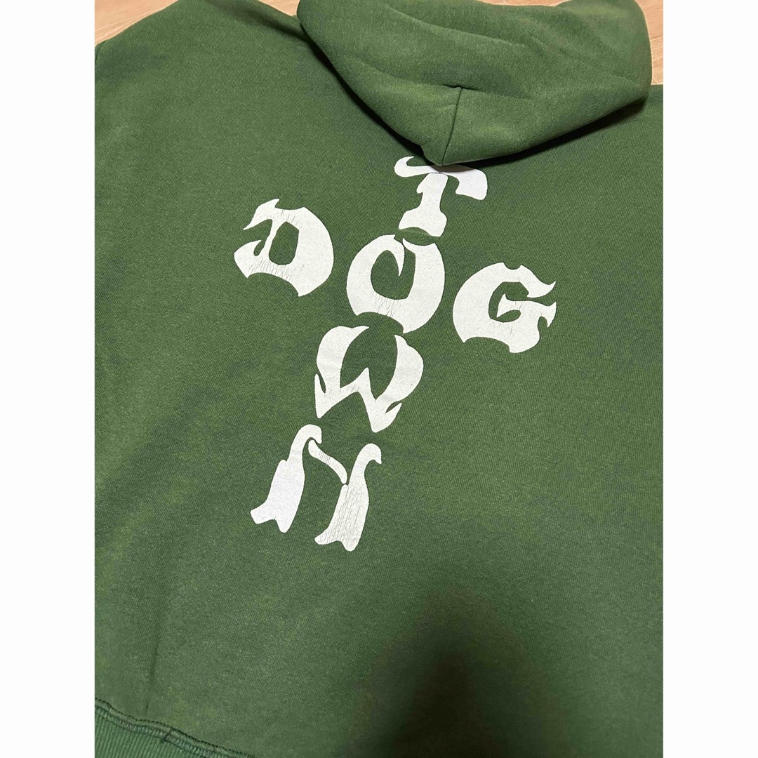 80s USA製 DOG TOWN ロゴ パーカー L グリーン - www.sorbillomenu.com