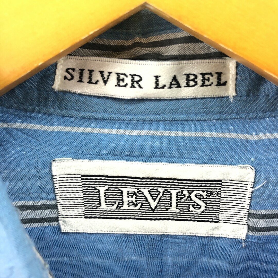 Levi's(リーバイス)の古着 80年代 リーバイス Levi's SI 長袖 ボタンダウンストライプシャツ メンズL ヴィンテージ /eaa385050 メンズのトップス(シャツ)の商品写真