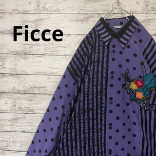 80s Ficce YOSHIYUKI KONISHI 刺繍 12タック パンツ