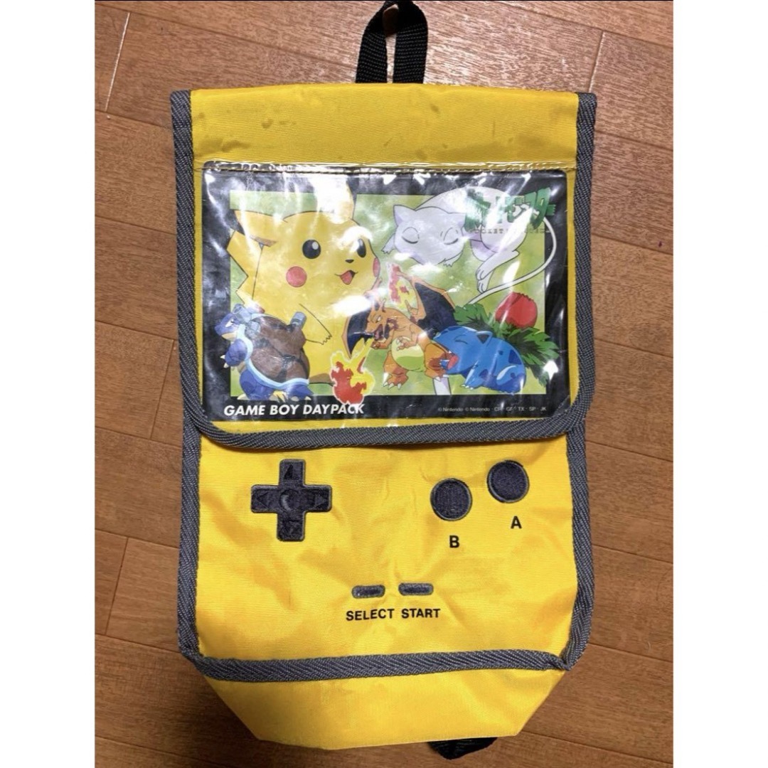 初代 ポケットモンスター ポケモン ゲームボーイ型 リュックの 初代 ポケットモンスター ポケモン ゲームボーイ型 リュックの