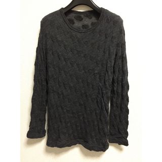 ヨウジヤマモト(Yohji Yamamoto)の【美品】Y's■ワイズ ヨウジヤマモト ニット カットソー セーター 長袖(ニット/セーター)