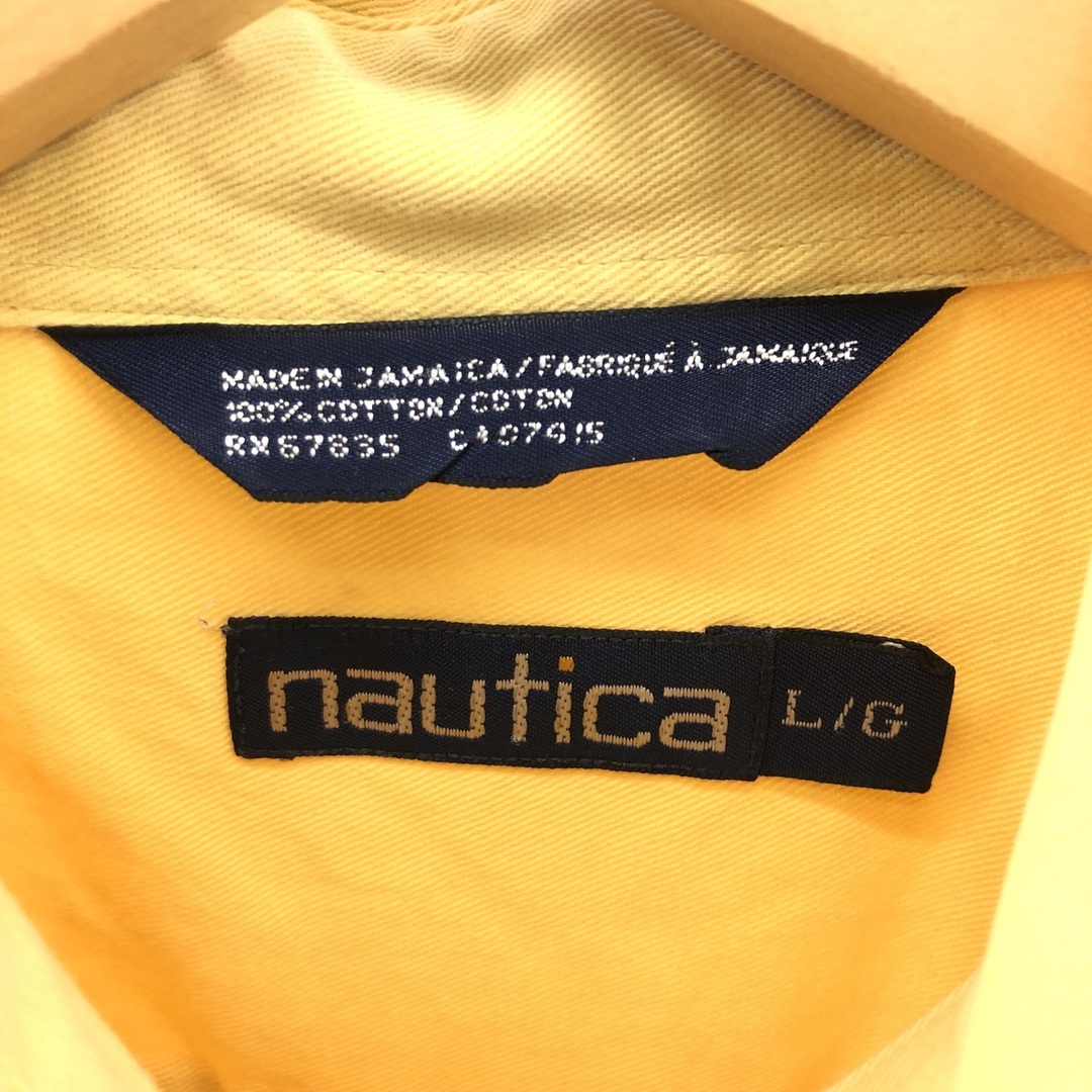 NAUTICA(ノーティカ)の古着 90年代 ノーティカ NAUTICA 長袖 ボタンダウンシャツ メンズXL ヴィンテージ /eaa384265 メンズのトップス(シャツ)の商品写真